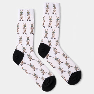 Chaussette Kangourou de dessin animé