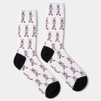 Chaussette Kangourou de dessin animé