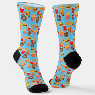 Chaussette Kawaii Cute Junk Food