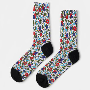 Chaussette Khalil Hébron céramique Falastini Henné Imprimer