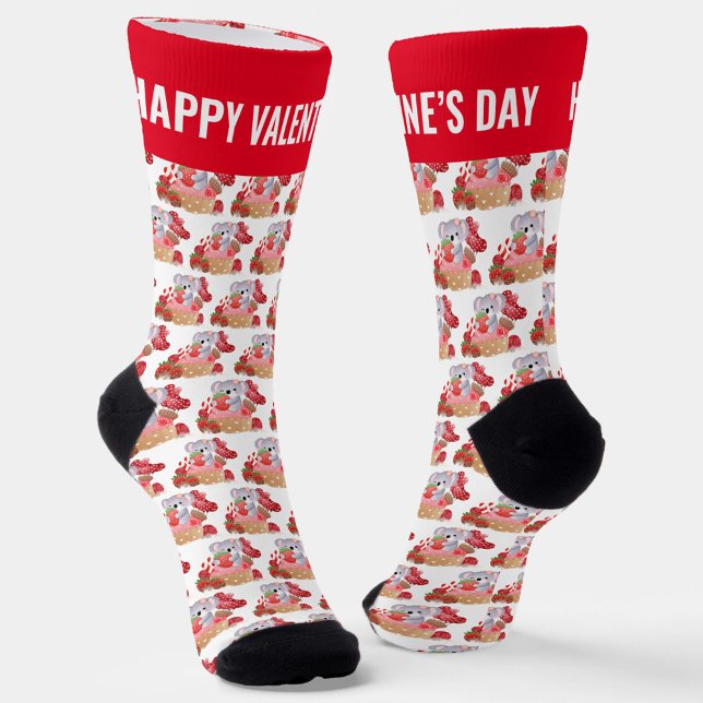 Chaussette Koala Valentine (Créateur téléchargé)