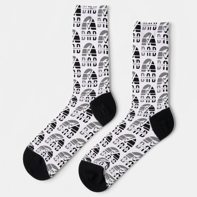 Chaussette La paternité comme émotion visuelle antique : meil (Gauche)