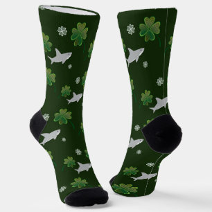 Chaussette La Saint-Patrick du requin