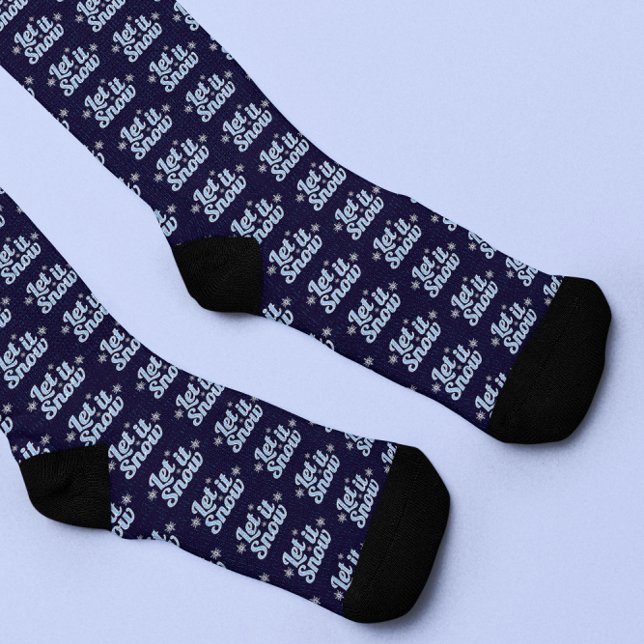 Chaussette Laissez tomber la neige (Créateur téléchargé)