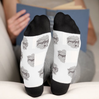 Chaussette Laissez votre expression parler dans votre mode