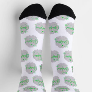 Chaussette Laissez votre expression parler dans votre mode