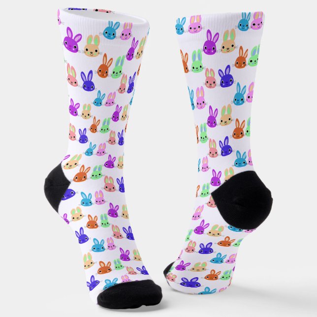 Chaussette Lapins de Pâques Pattern (Angulaire)