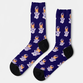 Chaussette L'astronaute Dog Cute Dog Design