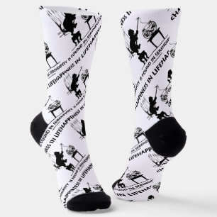 Chaussette Le Bonheur Dans La Vie Se Trouve Dans Serendipity 