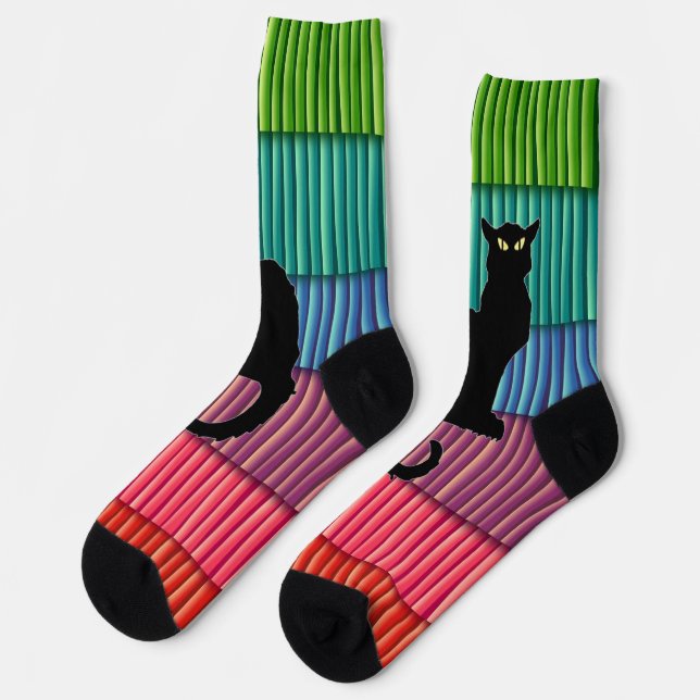 Chaussette Le Chat Noir Socks (Gauche)