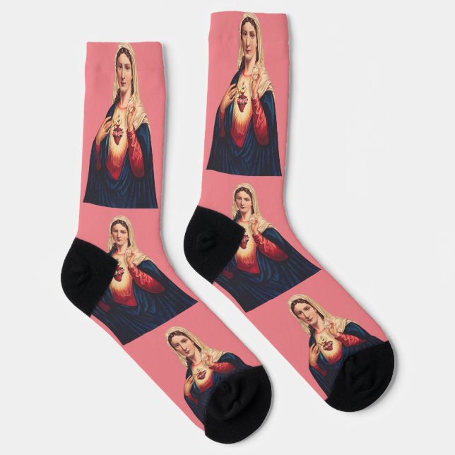 Chaussette Le Cœur immaculé de Marie (Droite)