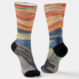 Chaussette Le Cri de Munch