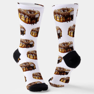 Chaussette Le donut décadent de SlipperyJoe's recouvert d'une