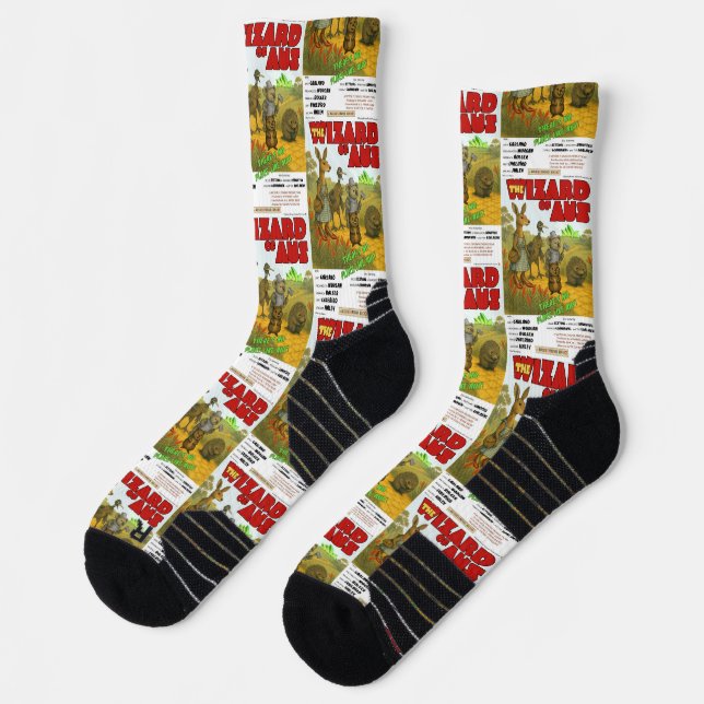 Chaussette Le film parodique Le Magicien d'Aus (Gauche)