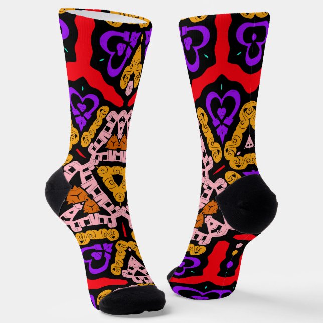 Chaussette le kaléidoscope de la vie (Angulaire)