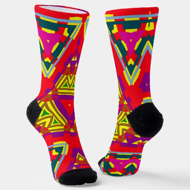 Chaussette le kaléidoscope de la vie (Angulaire)