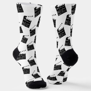 Chaussette Le réalisateur de films Hollywood Fun Clapperboard