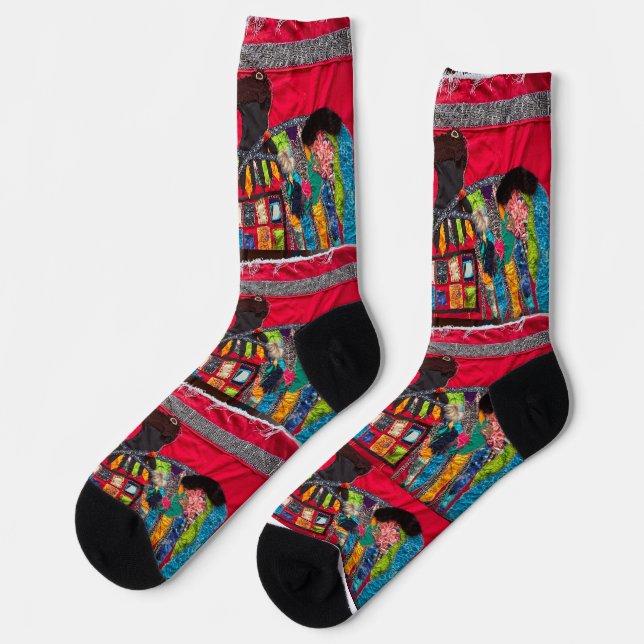 Chaussette Le Thunderbird magique (Gauche)