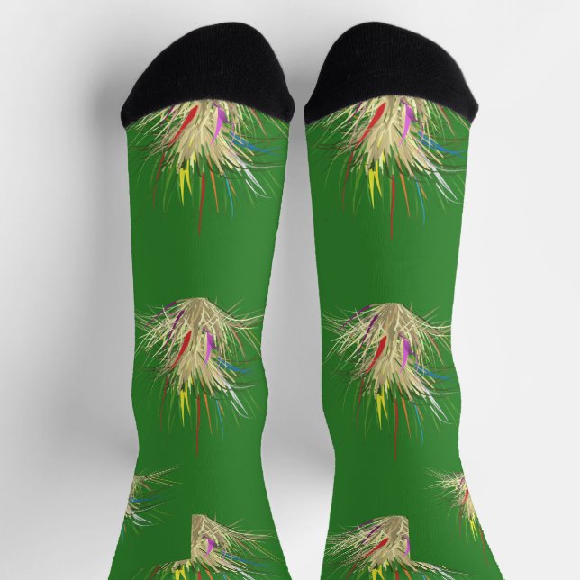 Chaussette Le vert vous laisse voir comme naturel (Haut)