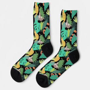 Chaussette Les animaux de la jungle
