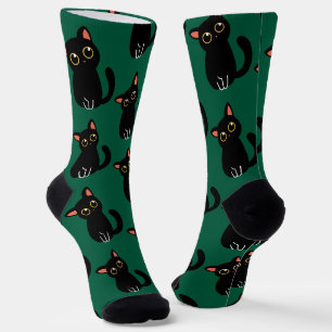 Chaussette Les chaussettes de chat noir les plus mignonnes po