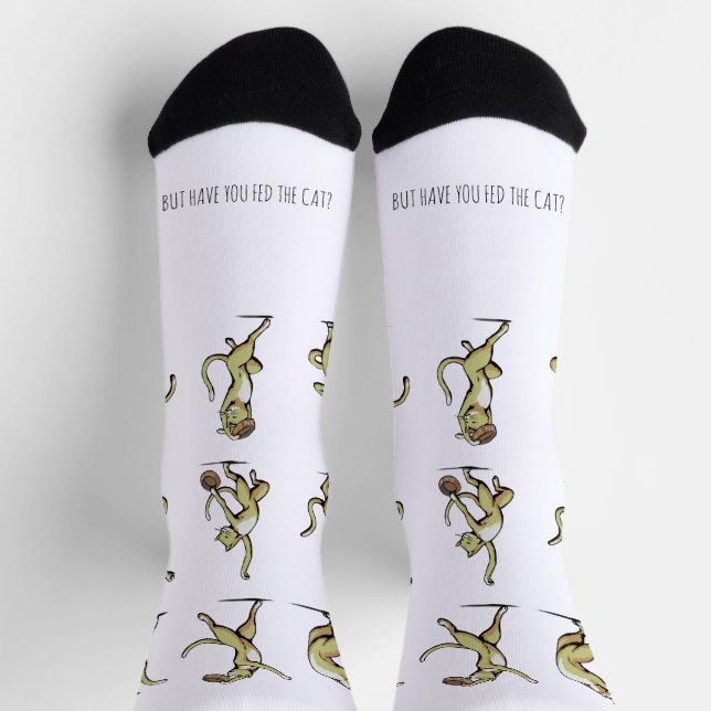 Chaussette Les chaussettes de l'équipe de danse du dîner (Haut)