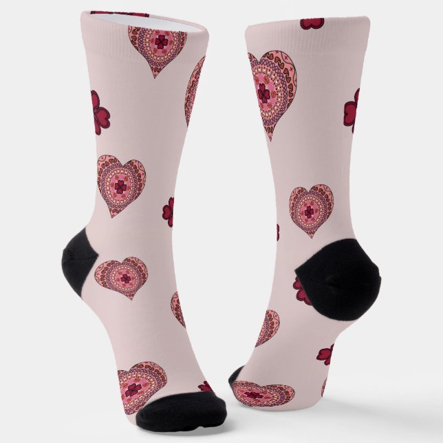 Chaussette Les couches du coeur (Angulaire)