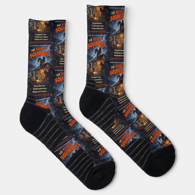 Chaussette Les Écureuils Tueurs Parodie (Droite)