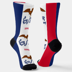 Chaussette Les femmes chaussettes durables avec le drapeau de