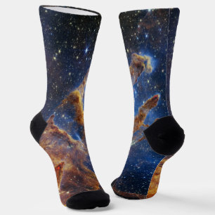 Chaussette Les piliers de la création dans la nébuleuse de l'