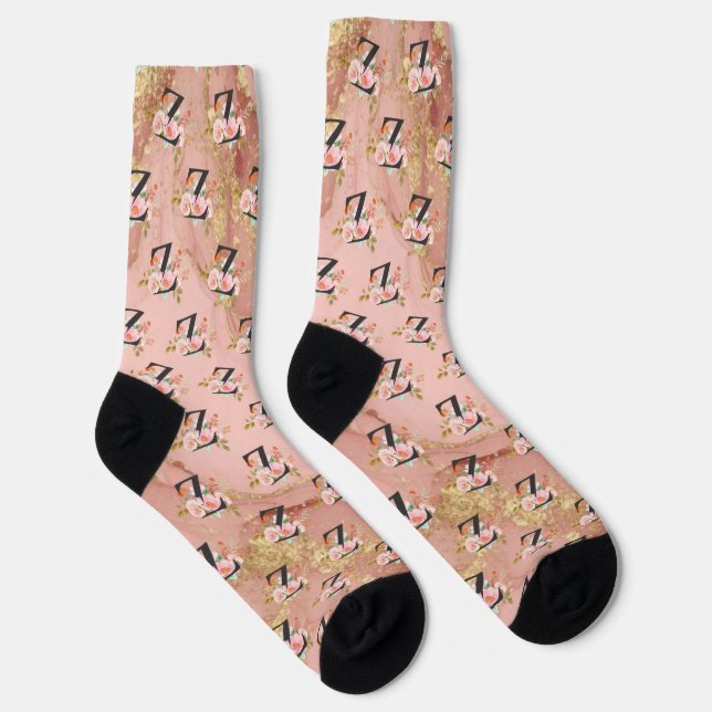 Chaussette Lettre Z (Droite)