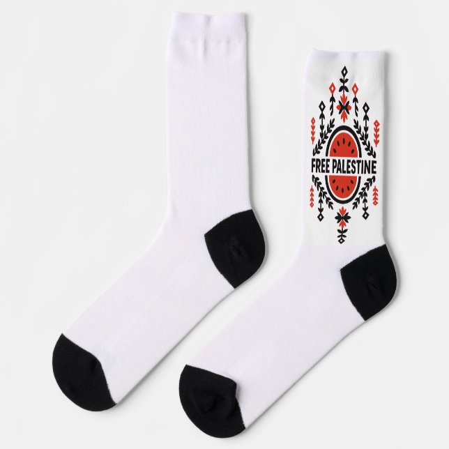 Chaussette Libérez la Palestine (Gauche)