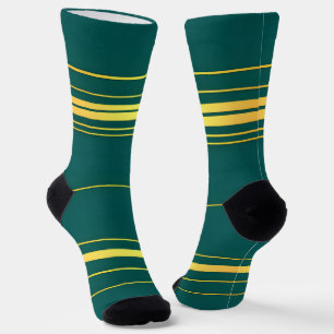 Chaussette Linge Luxe Moderne Green Gold Texture Collection