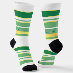 Chaussette Linge Luxe Populaire Green Gold Texture Collection