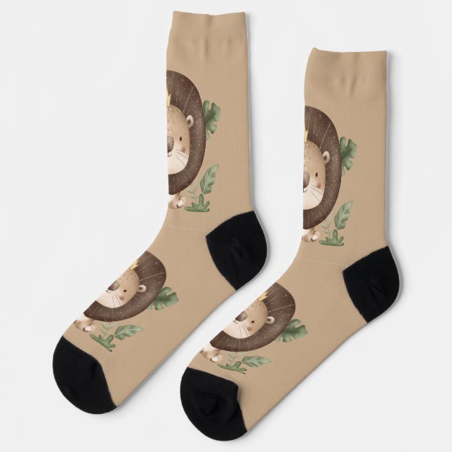 Chaussette Lionceau Mignon  (Gauche)