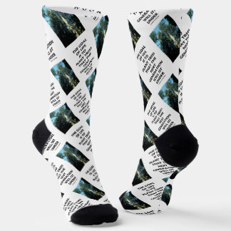 Chaussette L'objectif de la vie est de planter des arbres pou