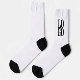 Chaussette Logo de société ou d'entreprise personnalisé sur f