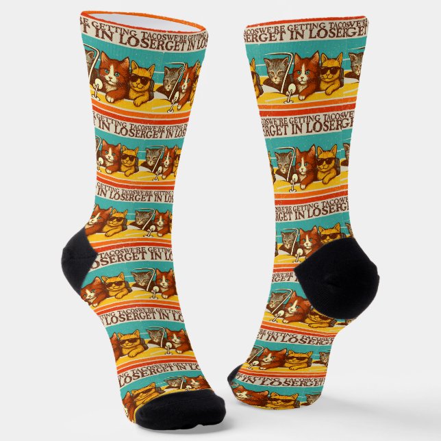 Chaussette Loser, on prend des tacos (Angulaire)
