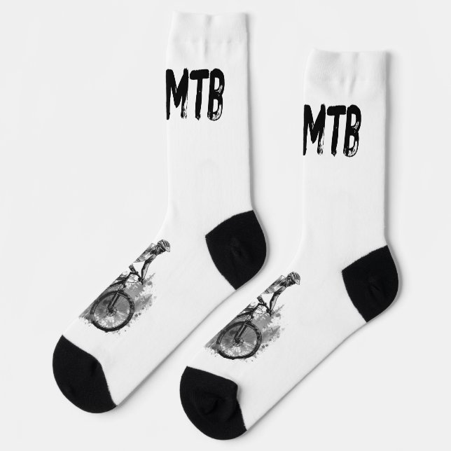Chaussette Love MTB VTT Chaussettes (Gauche)