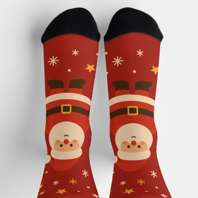 Chaussette Lueur festive de fêtes (Haut)