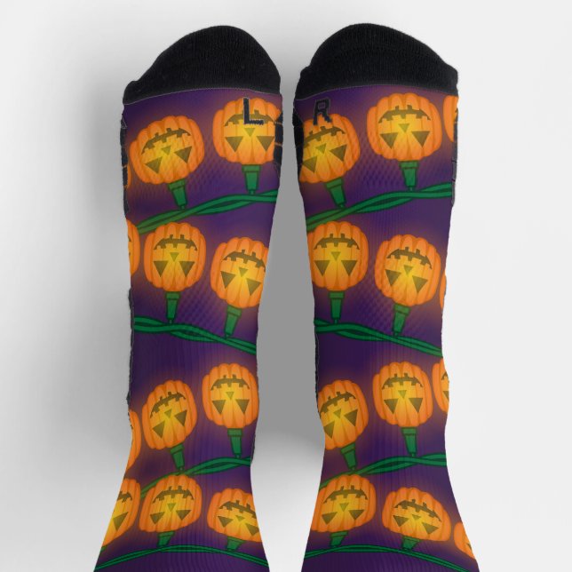 Chaussette Lumières de Citrouille (Haut)