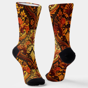 Chaussette Luxueux, Elaboré, Vintage d'automne