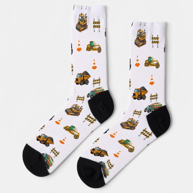 Chaussette Machinerie de construction  (Gauche)