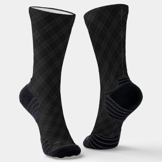 Chaussette MacKay Marled Tartan Plaid Scottish Pattern (Angulaire)