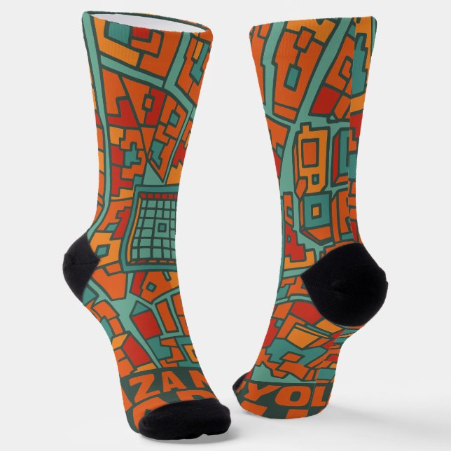 Chaussette Madrid Plaza Mayor (Angulaire)