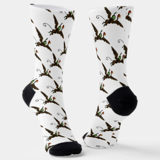 Chaussette Mage de l'Oz vintage, Singe volant maléfique