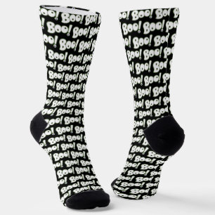 Chaussette Magnifique fantôme de Halloween de type dessin ani