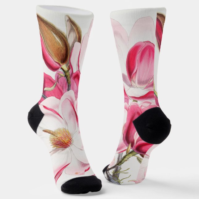 Chaussette Magnolias (Angulaire)