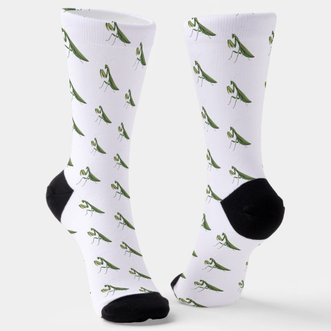 Chaussette Mante religieuse illustrée (Angulaire)