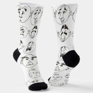 Chaussette Many Faces
